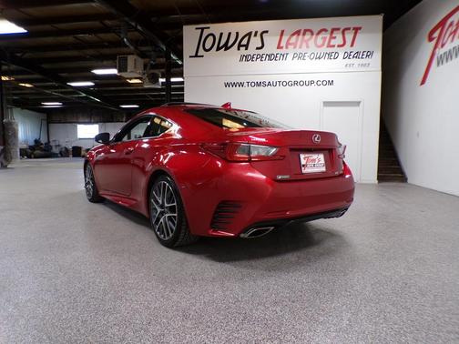 Red 2016 Lexus RC 350 Base