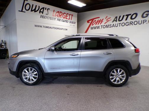 Billet Silver Metallic Clearcoat 2017 Jeep Cherokee Limited