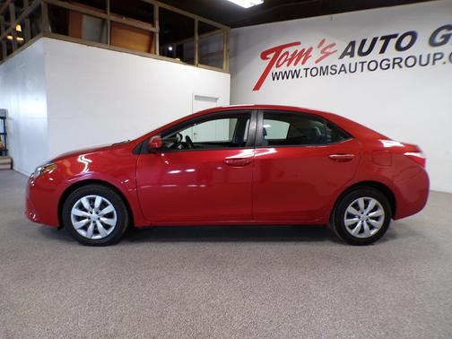 Barcelona Red Metallic 2014 Toyota Corolla LE