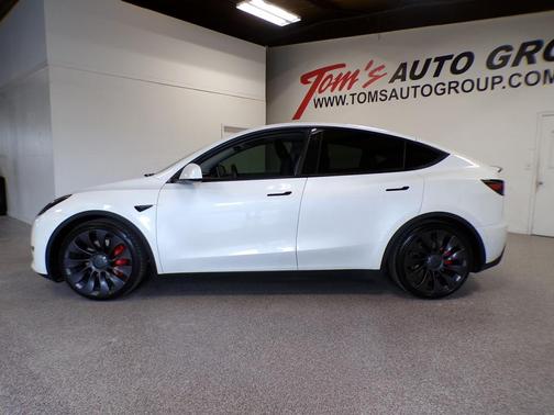 White 2020 Tesla Model Y Performance