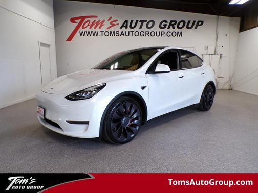 White 2020 Tesla Model Y Performance