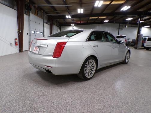 Radiant Silver Metallic 2014 Cadillac CTS 3.6L Luxury
