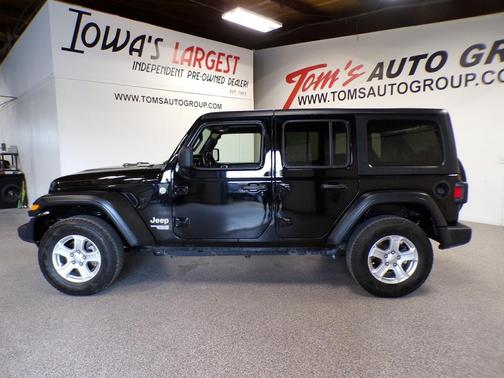 Black Clearcoat 2020 Jeep Wrangler Unlimited Sport