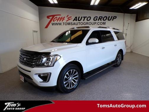 White Platinum Tri-Coat Metallic 2018 Ford Expedition Max Limited
