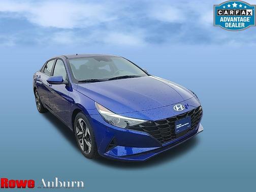 Blue 2023 Hyundai ELANTRA SEL