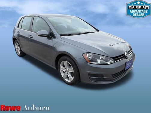 Platinum Gray Metallic 2017 Volkswagen Golf TSI WOLFSBURG 4-DOOR