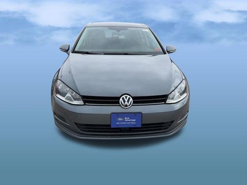 Platinum Gray Metallic 2017 Volkswagen Golf TSI WOLFSBURG 4-DOOR