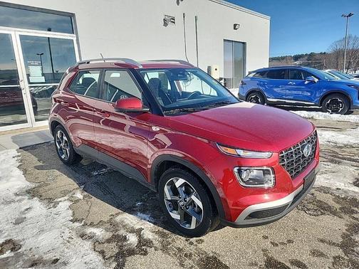 Red 2025 Hyundai VENUE SEL SUV