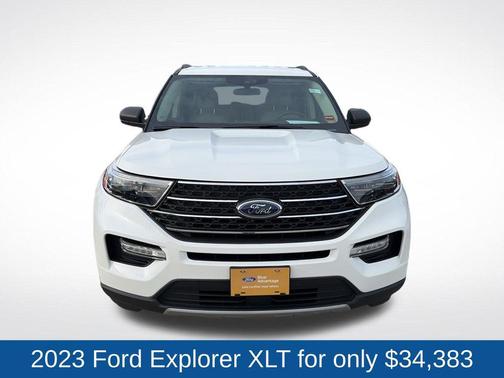 STAR WHITE MET TRI-COAT 2023 Ford Explorer XLT