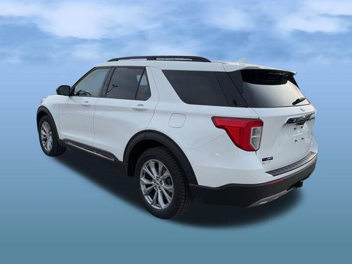 STAR WHITE MET TRI-COAT 2023 Ford Explorer XLT