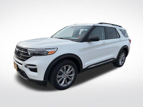 STAR WHITE MET TRI-COAT 2023 Ford Explorer XLT