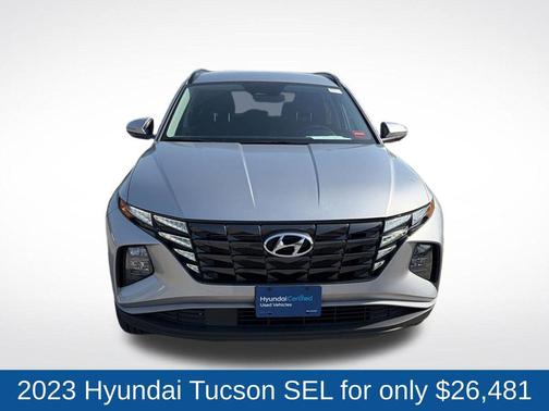 Silver 2023 Hyundai TUCSON SEL