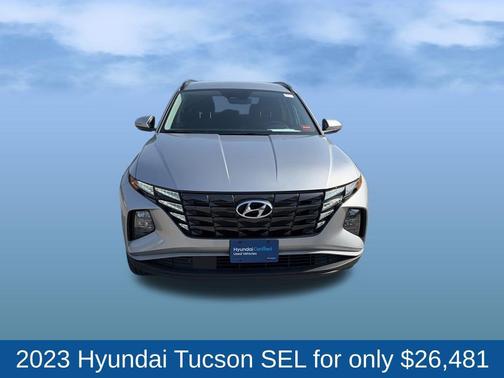 Silver 2023 Hyundai TUCSON SEL