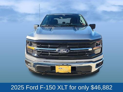 ICONIC SILVER METALLIC 2025 Ford F-150 XLT