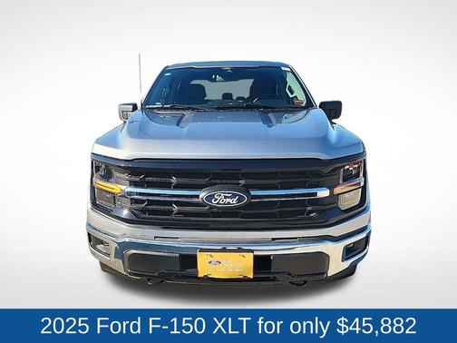 ICONIC SILVER METALLIC 2025 Ford F-150 XLT