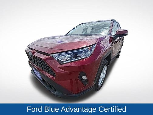 Maroon 2020 Toyota RAV4 XLE