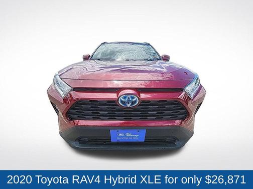 Maroon 2020 Toyota RAV4 XLE