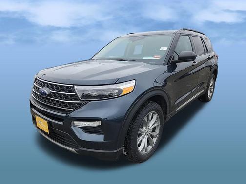 STONE BLUE METALLIC 2023 Ford Explorer XLT