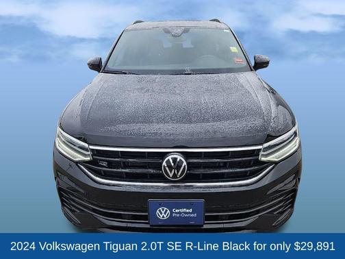 2024 Volkswagen Tiguan 2.0T SE R-Line Black