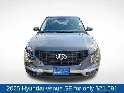 Gray 2025 Hyundai VENUE SE