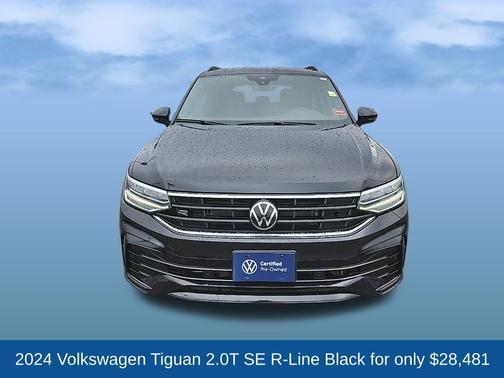 2024 Volkswagen Tiguan 2.0T SE R-Line Black