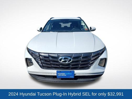 White 2024 Hyundai TUCSON Plug-In Hybrid SEL