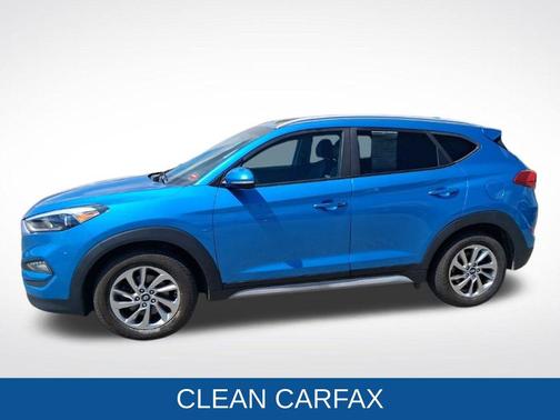 Caribbean Blue 2018 Hyundai TUCSON SEL PLUS