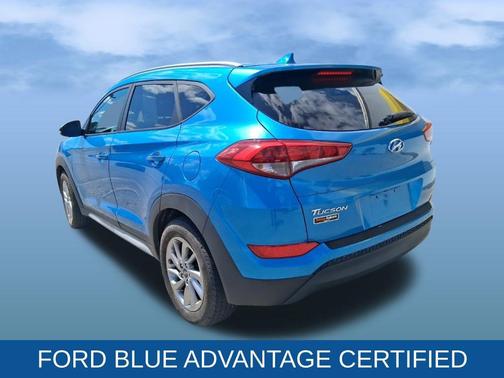Caribbean Blue 2018 Hyundai TUCSON SEL PLUS