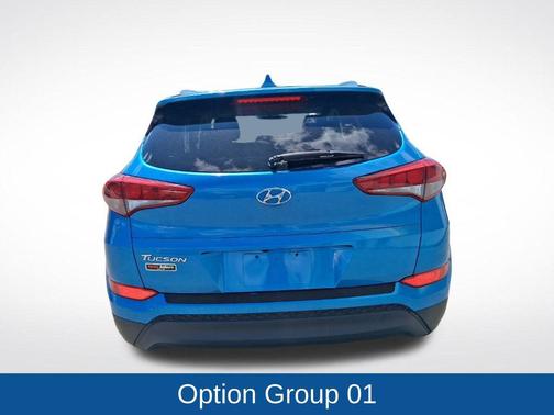 Caribbean Blue 2018 Hyundai TUCSON SEL PLUS
