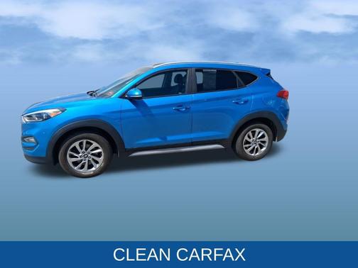 Caribbean Blue 2018 Hyundai TUCSON SEL PLUS