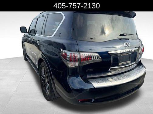 Hermosa Blue 2017 INFINITI QX80 Limited