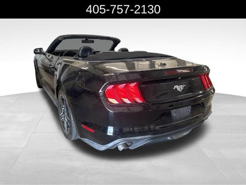 Shadow Black 2018 Ford Mustang EcoBoost Premium