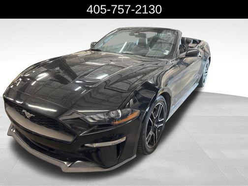 Shadow Black 2018 Ford Mustang EcoBoost Premium