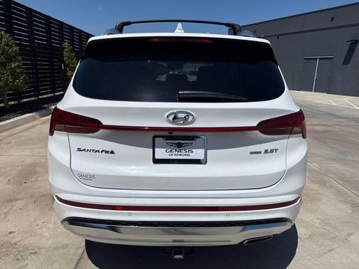 Serenity White Pearl 2023 Hyundai SANTA FE Calligraphy