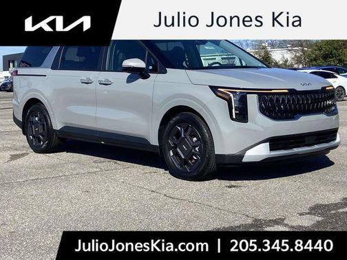 Ceramic Silver 2026 Kia Carnival Hybrid EX