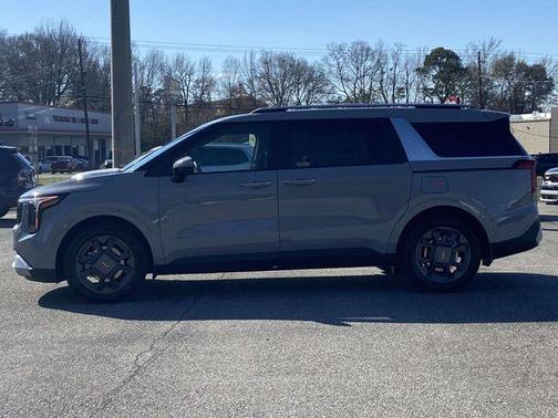 Ceramic Silver 2026 Kia Carnival Hybrid EX