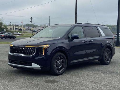 Deep Chroma Blue 2025 Kia Carnival Hybrid EX