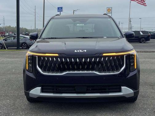 Deep Chroma Blue 2025 Kia Carnival Hybrid EX