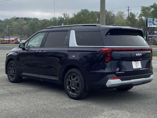 Deep Chroma Blue 2025 Kia Carnival Hybrid EX