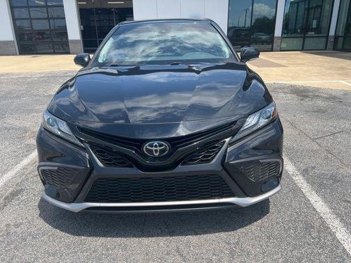 Midnight Black Metallic 2022 Toyota Camry XSE