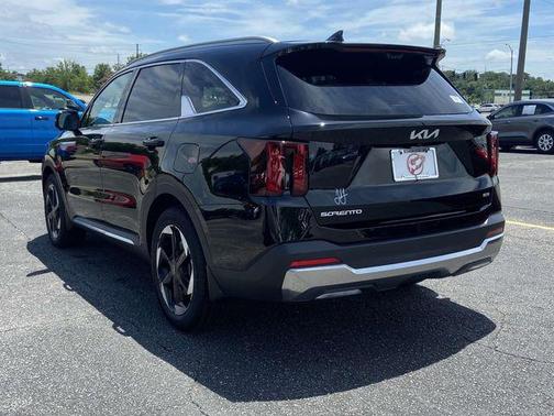 Aurora Black Pearl 2025 Kia Sorento Hybrid SX Prestige