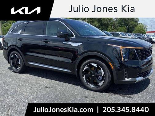 Aurora Black Pearl 2025 Kia Sorento Hybrid SX Prestige