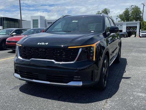 Aurora Black Pearl 2025 Kia Sorento Hybrid SX Prestige
