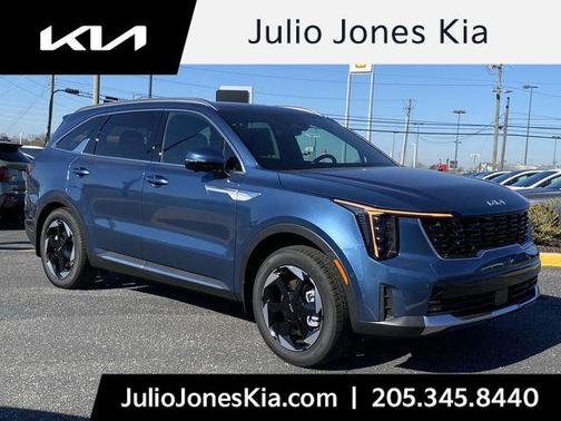 Mineral Blue 2025 Kia Sorento Hybrid SX Prestige