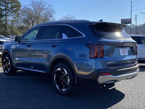 Mineral Blue 2025 Kia Sorento Hybrid SX Prestige