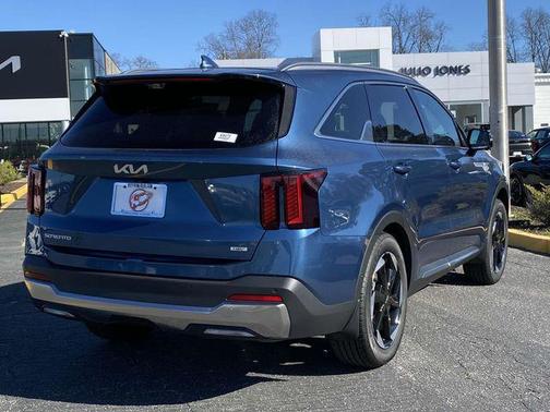 Mineral Blue 2025 Kia Sorento Hybrid SX Prestige