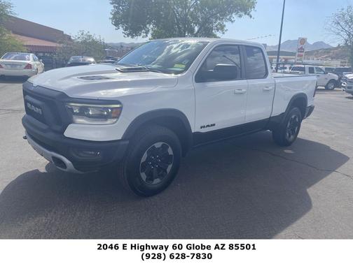 Bright White Clearcoat 2019 RAM 1500 Rebel
