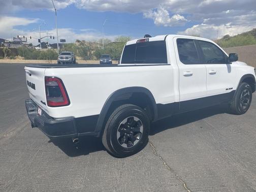 Bright White Clearcoat 2019 RAM 1500 Rebel