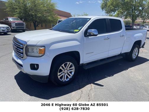 Summit White 2015 GMC Canyon SLT