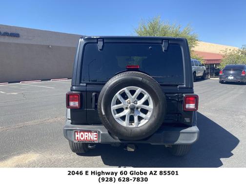 Black Clearcoat 2023 Jeep Wrangler Sport S